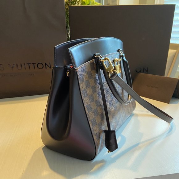 Louis Vuitton Rivoli MM Damier Ebene Satchel | Like New Condition - Picture 3 of 6